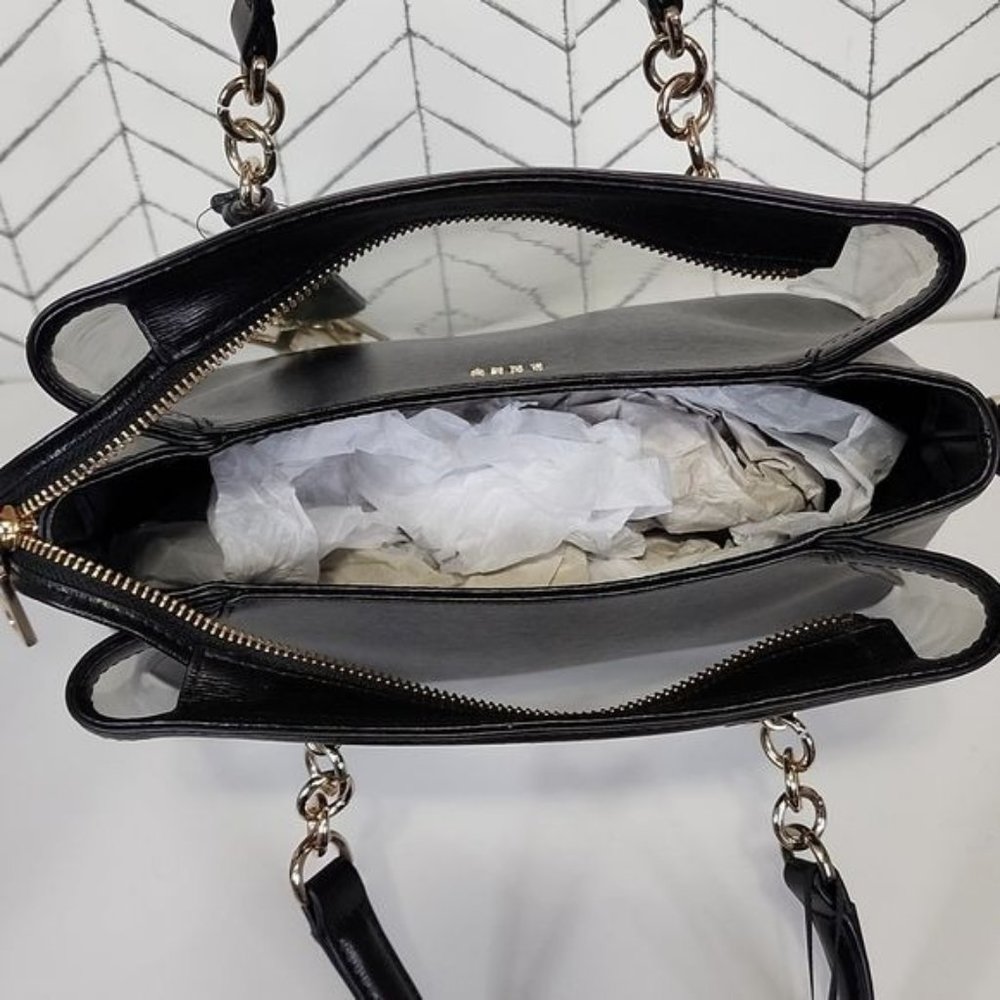 DKNY Paige Satchel (22"L Strap is Missing) - Picture 5 of 7